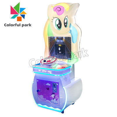 machine à jetons de jeu de pièce de monnaie de superpark de jeu de voiture d'arcade d'enfants électroniques de machines pour le centre de jeux