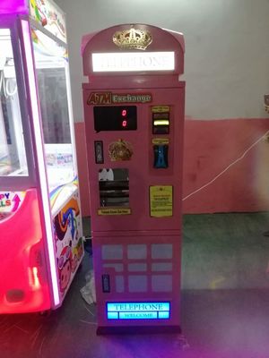 Machine changeante automatique de jeu de marques de billet d'échange de jeu électronique d'atmosphère de pièce de machine symbolique automatique d'échange