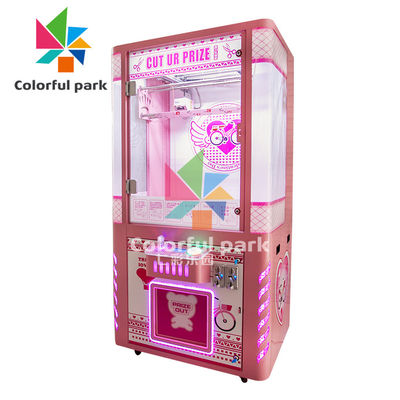 Machine de Toy Catch Gifts Claw Crane de peluche à jetons pour le parc d'attractions d'intérieur