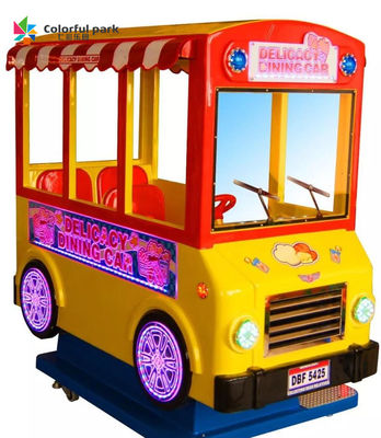 Rider Swing Toy Car des enfants d'Arcade Machine Coin Operated Electric d'enfant de camion de pompiers