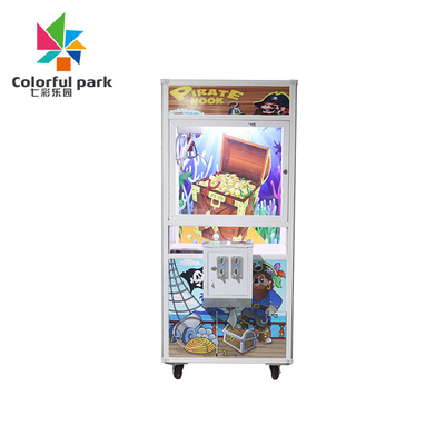 La griffe de crochet de pirate de terrain de jeu d'enfants usine Mini Lifting Crane Vending Machines