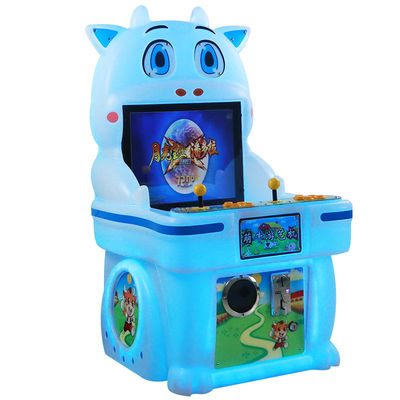 Cute Cow Two-Player Arcade Game God Fighting Machine for Children 19-inch