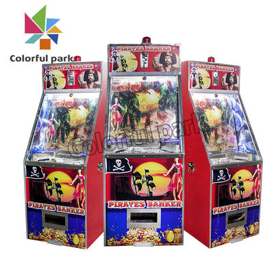 Le poussoir Arcade Machine Metal Base Color de pièce de monnaie de casino adaptent aux besoins du client pour le centre de jeux