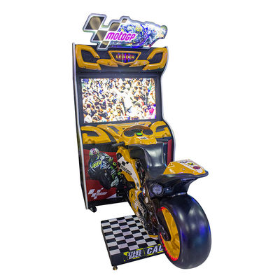 Machine à jetons de jeu électronique d'arcade d'amusement de moto de généraliste de simulateur visuel à jetons de jeu pour Game Center