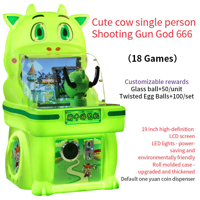 Kids Basketball Hoop Arcade Game Single Player Shooting Machine Ball Gun Shooting Arcade
