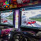 Console de emballage à jetons visuelle de jeu d'Arcade Car Simulator Surpasses Kids