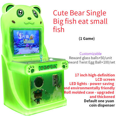 Machines d'arcade à pièces de monnaie Les gros poissons mangent les petits poissons Jeux de jeux à joystick
