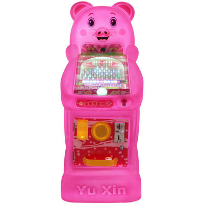 Jeu d'arcade de flipper 14 mm Cochon ludique divertissement rempli de divertissement
