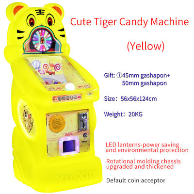 Une machine à griffes de bonbons enchanteur Tigre coloré distributeur de bonbons