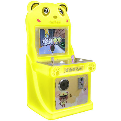Machine à jeux d'arcade à pièces de monnaie Machine à jeux d'intérieur à joystick pour deux enfants