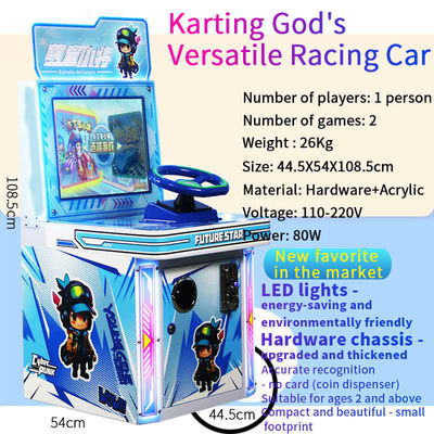 Jeu de karting pour un seul joueur Jeu de course polyvalent pour un jeune maître