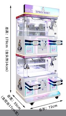 Idée de nouveau produit 2025 Cadeau Arcade Doll Claw Machine Jeu Jouet Grue Famille Four-person Game Claw Machine