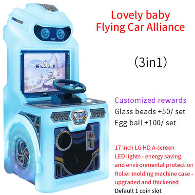 Machines de jeux électroniques d'arcade pour enfants simulant un jeu de course réel