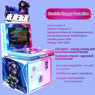 Jeux d'arcade à pièces pour enfants à deux joueurs, fabriqués par les fabricants d'origine