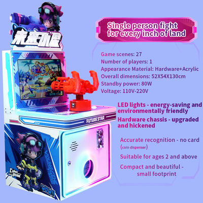 IFD Nouveau type de machine d'arcade de tir de simulation pour enfants à pièces