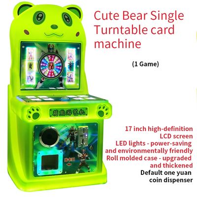 Mini-modèle d'arcade à pièces pour enfants, avec platine vinyle solo, 17 pouces
